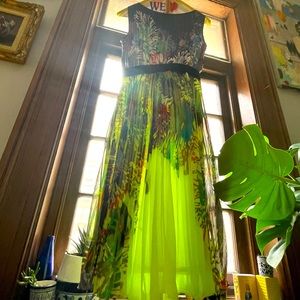 BCBG - Sierra Dress - floral midi